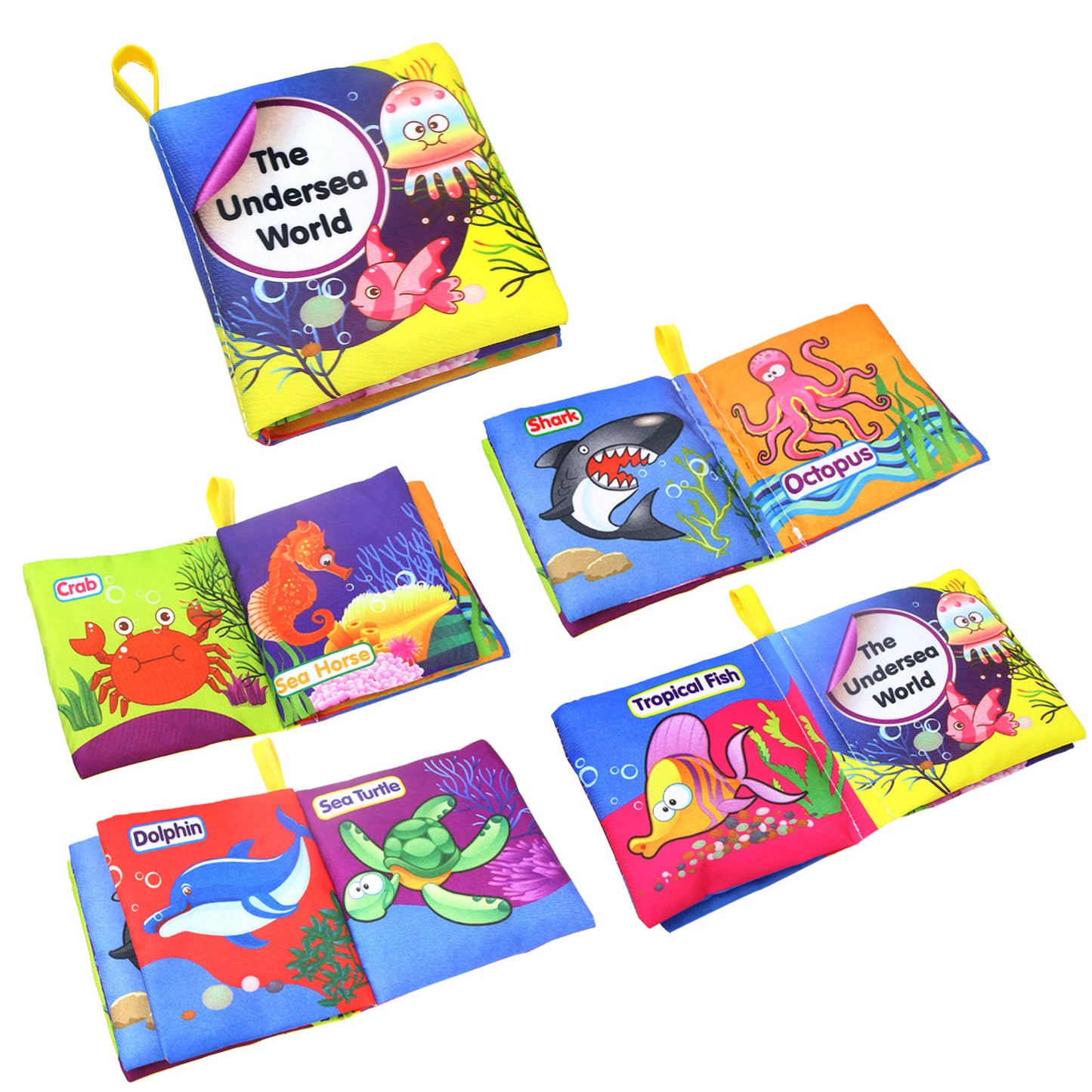 All Subjects Early Development Educational Books,  Animals | 123 | First Words | Shapes...