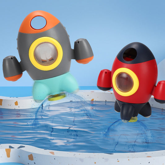 Rocket Ship Toy With Water Spray Shampoo