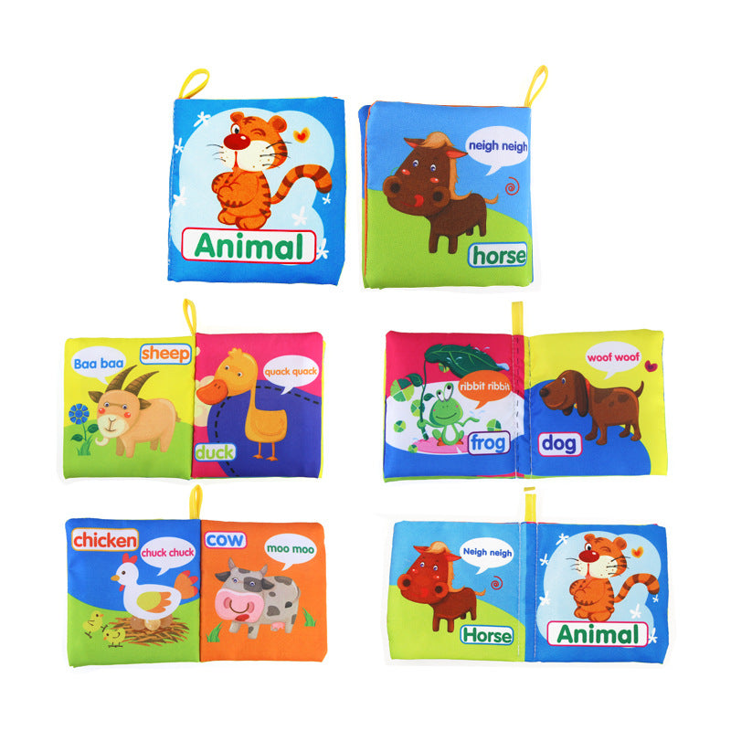 All Subjects Early Development Educational Books,  Animals | 123 | First Words | Shapes...